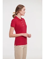 Russell Athletic 566F Dámské elastické piqué polo 10.566F light oxford Russell Athletic 566F Dámské elastické piqué polo 10.566F light oxford