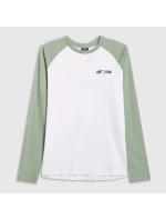 Dámské běžné tričko s dlouhým rukávem 4F 4FWAW25TLONF579-42S