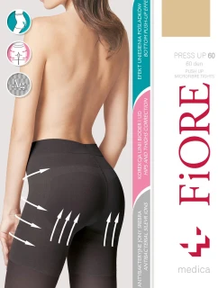 Fiore Press Up 60 den M5212 barva:hnědá