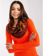 Dámská tunelová šála AT KM S 6162 kaštanová Dámská tunelová šála AT KM S 6162 kaštanová