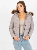 Dámská bunda NM KR P22 6627 03P tmavě lila