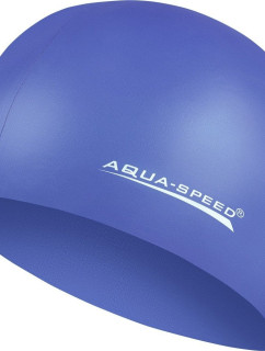 AQUA SPEED Plavecká čepice Mega Navy Blue Pattern 17