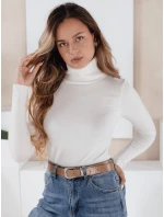 Dámský svetr s rolákem VANORIA white FashionStreet MY2491