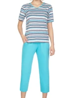 Dámské pyžamo 654 turquise - REGINA