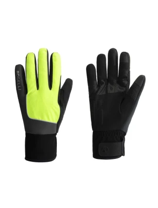 Zimní rukavice Rogelli ESSENTIAL HIVIS fluo 3XL