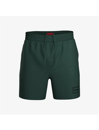 Zelené pyžamové šortky Hugo Loungewear Laze Open (50525247-385)