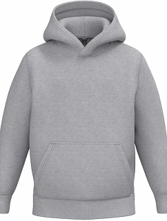 Kariban K 477 Dětská mikina s kapucí 20.K477 oxford grey