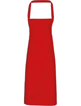 Premier PR 102 Zástěra z bio bavlny 39.0102 red Premier PR 102 Zástěra z bio bavlny 39.0102 red