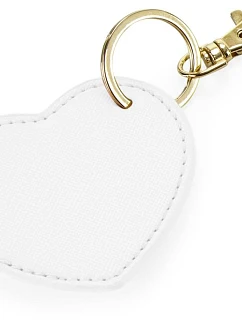 BagBase BG 746 Klip na klíče srdce "Boutique" 52.0746 soft white