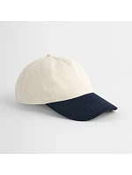 Beechfield B 67 5 panelová kontrastní kšiltovka 53.0067 natural/french navy