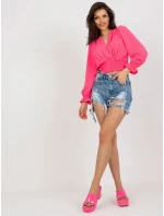 Halenka DHJ BZ 13866.92P fluo růžová Halenka DHJ BZ 13866.92P fluo růžová