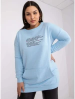 Mikina RV BL 7124.01 světle modrá