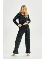 3440 DÁMSKÉ DLOUHÉ PYŽAMO MINA S-XL