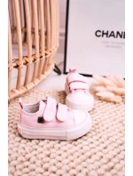 Dětské Tenisky Na Suchý Zip BIG STAR HH374203 Růžové