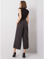 Kalhoty CHA SP 0430.41P černá a béžová