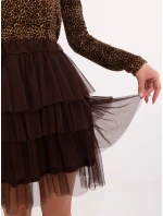 Sukně TW SD BI 0517.84 tmavě hnědá