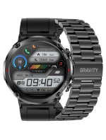 Chytré hodinky Gravity GT21-1+ Black Silicone Strap Chytré hodinky Gravity GT21-1+ Black Silicone Strap