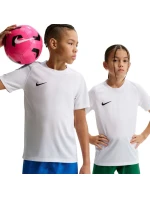 Dětské tričko Nike Dri-Fit Park VIII bílé HV8182 100 Dětské tričko Nike Dri-Fit Park VIII bílé HV8182 100