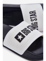 Pánské Pantofle Big Star JJ174506 Bílé