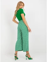 Kalhoty D73770R62237A zelená Kalhoty D73770R62237A zelená