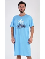 Pánská noční košile s krátkým rukávem Samuel