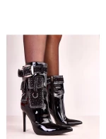 Boty na podpatku  model 223141 Solea