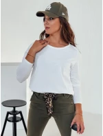 MINIMODA dámská halenka s přívěskem v jedné velikosti bílá FashionStreet RY2679