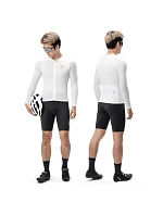 Rockbros YDCX008 Cyklistický dres s dlouhým rukávem Diamond - velikost XL - bílý