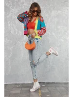 Dámské vysoké textilní tenisky na platformě Big Star LL274185 Bílá Dámské vysoké textilní tenisky na platformě Big Star LL274185 Bílá