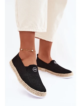Dámské espadrilly Vinceza 13659 Černé