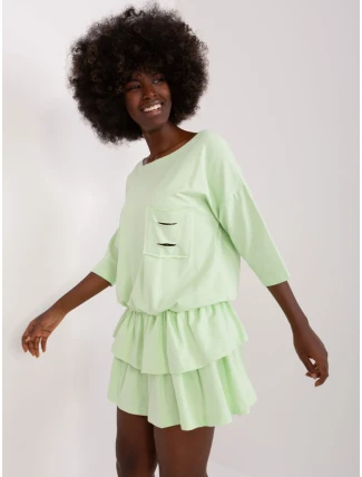 Šaty EM SK HS 20 27.62 pistácií Šaty EM SK HS 20 27.62 pistácií