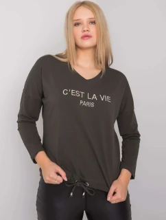 Halenka RV BZ 7141.22 tmavá khaki