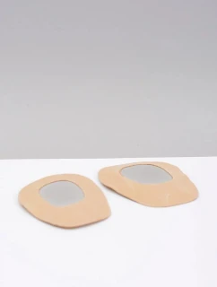 Coccine Leather Brake Foot Heel Stopper