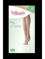 Dámské silonkové podkolenky FLY 15 den Almond - BELLINDA
