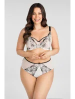 K840 BLACK & WHITE SOFT BRA