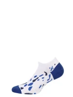 Pánské kotníkové ponožky Wola Sportive W91.1N3 Ag+ vzor