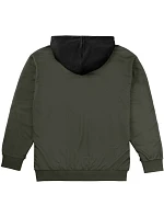 Pánská mikina Fila Rivoli olive-black FAM1121 63185 pánské