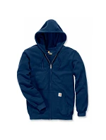 Mikina s kapucí a zipem Carhartt Zip Hooded Sweatshirt – new navy Mikina s kapucí a zipem Carhartt Zip Hooded Sweatshirt – new navy