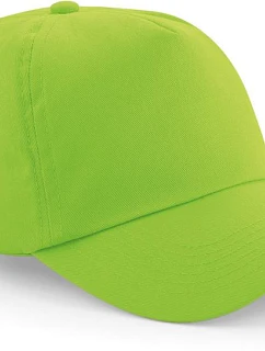 Beechfield B 10 5 panelová kšiltovka "Original" 53.0010 lime green