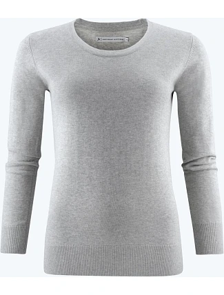 James Harvest Ashland U Women Dámský svetr 62.2509 grey melange