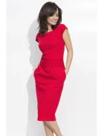 Dámské šaty NU44 červené - Numinou Dámské šaty NU44 červené - Numinou