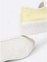 Výborné  tenisky dámské žluté platforma