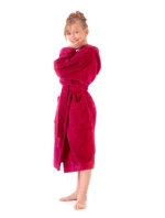 Dětský župan Tampa s kapucí 9149 rubínová - Vestis