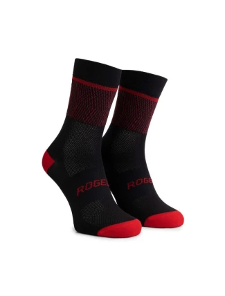 Rogelli HERO II ponožky černá/červená 40-43