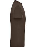 Daiber JN 1808 Pánské pracovní tričko z bio bavlny - Solid 02.1808 brown Daiber JN 1808 Pánské pracovní tričko z bio bavlny - Solid 02.1808 brown
