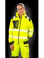 Result R 503X Bezpečnostní mikina s kapucí 30.503X fluorescent yellow/black