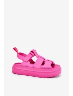 Dámské Sandály Na Platformě Fuchsie Nitavelia