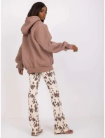 Mikina EM BL 651/D.29X hnědá Mikina EM BL 651/D.29X hnědá