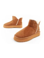 Wrangler Elsa zimní kotníkové boty zateplené pohodlné módní hnědé