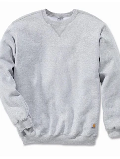Mikina Carhartt Midweight s kulatým výstřihem, šedá melírovaná